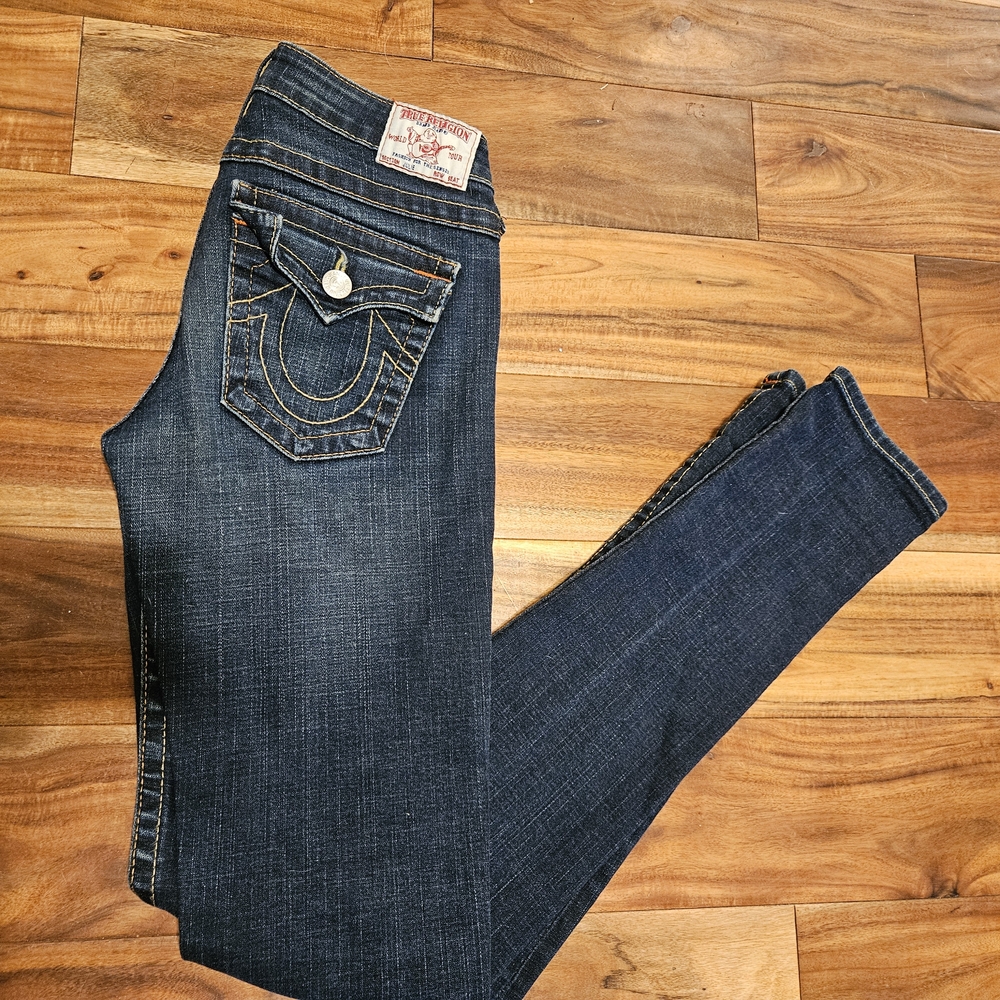 True Religion Indigo Skinny Jeans
